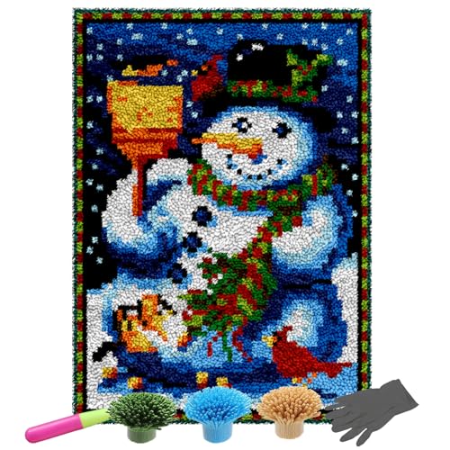NangHuw Knüpfteppich zum Selber Knüpfen | knüpfen Set Kinder Und Erwachsene | knüpfset Teppich Tapisserie Set | DIY Knüpfsets Kreuzstich Teppich Set mit Werkzeug Latch Hook Kit 90x120CM NangHuw Knüpfteppich zum Selber Knüpfen | knüpfen Set Kinder Und Erwachsene | knüpfset Teppich Tapisserie Set | DIY Knüpfsets Kreuzstich Teppich Set mit Werkzeug Latch Hook Kit 90x120CM von NangHuw