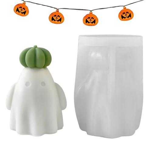 Nankoyal Halloween Kerzenformen,Deko Gussformen Für Beton Tischdekoration | Kürbis Form Gussform Für Kerzenwachs Halloween Hausdekor Liebhaber Feiertags Veranstalter von Nankoyal