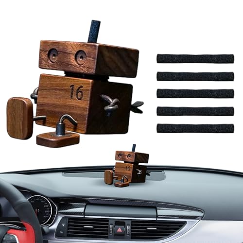 Nankoyal Holzfigur Mit Wackelfüßen - Wackelnde Füße Auto Armaturenbrett Deko | Automatisch Aktiviertes Lustiges Für Büro Wohnzimmer Schreibtisch Nankoyal Holzfigur Mit Wackelfüßen - Wackelnde Füße Auto Armaturenbrett Deko | Automatisch Aktiviertes Lustiges Für Büro Wohnzimmer Schreibtisch von Nankoyal