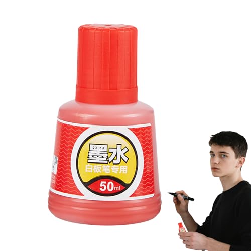 Nankoyal Nachfülltinte für Whiteboard-Stifte, 50 ml, große Kapazität, Whiteboard-Marker, Nachfüllflüssigkeit für Damen, Herren, , Teenager, Studenten, Mädchen Nankoyal Nachfülltinte für Whiteboard-Stifte, 50 ml, große Kapazität, Whiteboard-Marker, Nachfüllflüssigkeit für Damen, Herren, , Teenager, Studenten, Mädchen von Nankoyal