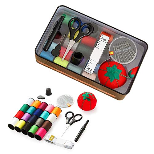 Nanxin Nähset 26 zubehör mit Nähnadeln, Schere, Faden, Fingerhut, Maßband für Anfänger,Reisende, Erwachsene, Kinder, Anfänger, Notfall, DIY und Zuhause Nanxin Nähset 26 zubehör mit Nähnadeln, Schere, Faden, Fingerhut, Maßband für Anfänger,Reisende, Erwachsene, Kinder, Anfänger, Notfall, DIY und Zuhause von Nanxin
