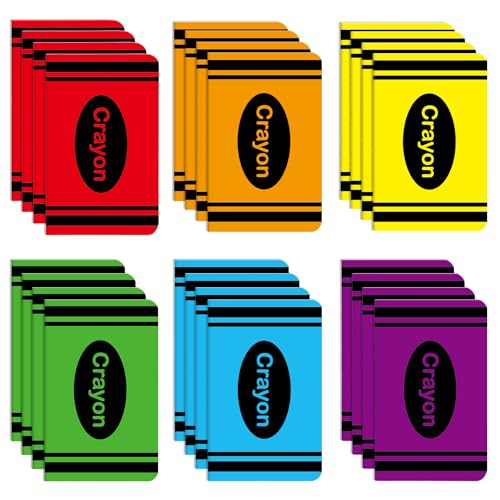 Mini-Notizbücher für den Schulanfang, Buntstifte, Muster, kleine Tagebücher, Taschennotizblock, niedliches Notizbuch für Studenten, Lehrer, Wertschätzung, Geschenk, Schulanfang, Klassenzimmer, Preis von Naozinebi