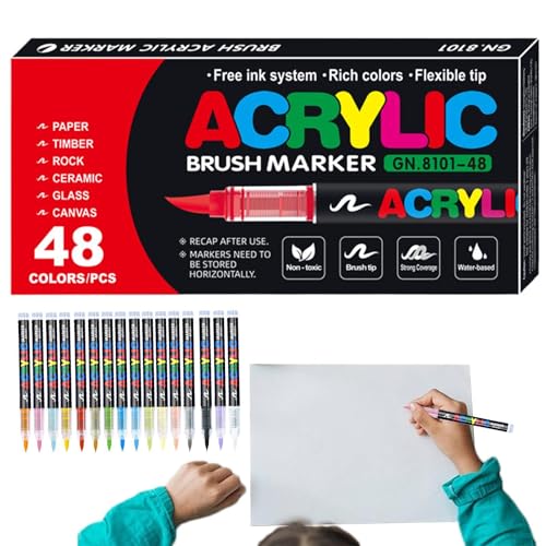Acrylfarbenmarker – Multimoral Malstift, extra feine Spitze | Acrylfarbenmarker, mehrfarbige Marker, Malstift Acrylfarbenmarker – Multimoral Malstift, extra feine Spitze | Acrylfarbenmarker, mehrfarbige Marker, Malstift von Naqqios