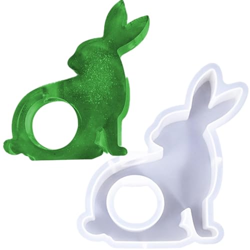 Hasenform aus Silikon – handgefertigte Hasenform aus Epoxidharz, Gießformen, Kerzenherstellung, handgefertigte -Silikonform für Zuhause Hasenform aus Silikon – handgefertigte Hasenform aus Epoxidharz, Gießformen, Kerzenherstellung, handgefertigte -Silikonform für Zuhause von Naqqios