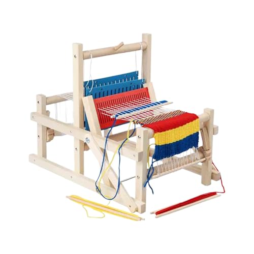 Holzmaschine für Anfänger – Handstrickmaschine, Spielzeug für | Intellektuelles Spielzeug, faltbares Holzhandwerks-Set für und Anfänger Holzmaschine für Anfänger – Handstrickmaschine, Spielzeug für | Intellektuelles Spielzeug, faltbares Holzhandwerks-Set für und Anfänger von Naqqios