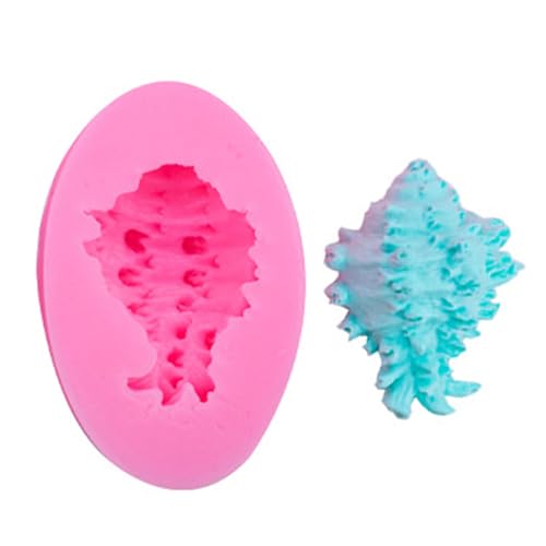 Muschelform Silikon - Nicht -Stick -Epoxidharzgussform | Muschelschalen -Silikonform für Harzguss, flexible Schalenformen für -Handwerk, vielseitige Silikonschalenformen für Epoxidharz von Naqqios