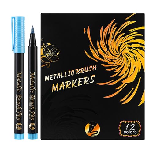 Naqqios Acrylstifte – Acrylstifte, Acrylfarbenstifte, Metallic-Farbstifte, Acrylfarben-Marker | Holzfelsen-Malset für Erwachsene und Stoffmarker Naqqios Acrylstifte – Acrylstifte, Acrylfarbenstifte, Metallic-Farbstifte, Acrylfarben-Marker | Holzfelsen-Malset für Erwachsene und Stoffmarker von Naqqios