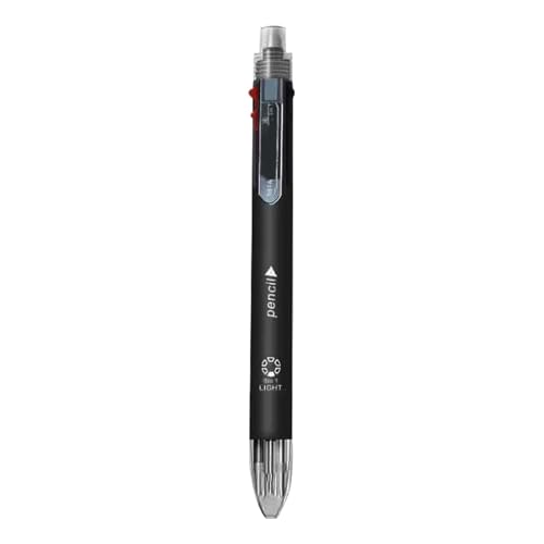 Naqqios Kugelschreiber glatt – 5 austauschbare Tintenschreiberfarben, einziehbare Kugelschreiber, ergonomischer Griff, weiche Schreibkugeln Naqqios Kugelschreiber glatt – 5 austauschbare Tintenschreiberfarben, einziehbare Kugelschreiber, ergonomischer Griff, weiche Schreibkugeln von Naqqios