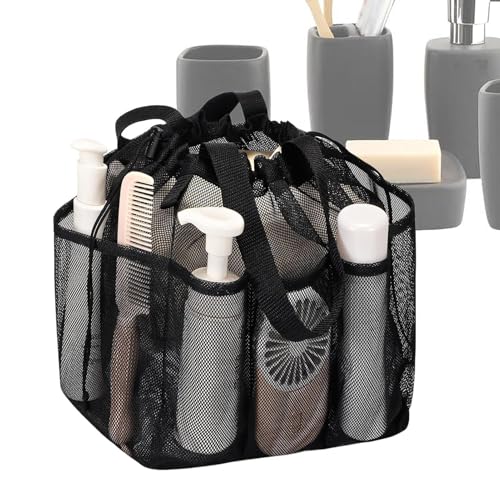 Naqqios Reise-Duschtasche aus Netzstoff – Duschtasche aus Netzstoff, zum Aufhängen für Schlafsaal | Aufbewahrungstasche für Toilette und Bad, tragbar, schnell trocknend Naqqios Reise-Duschtasche aus Netzstoff – Duschtasche aus Netzstoff, zum Aufhängen für Schlafsaal | Aufbewahrungstasche für Toilette und Bad, tragbar, schnell trocknend von Naqqios