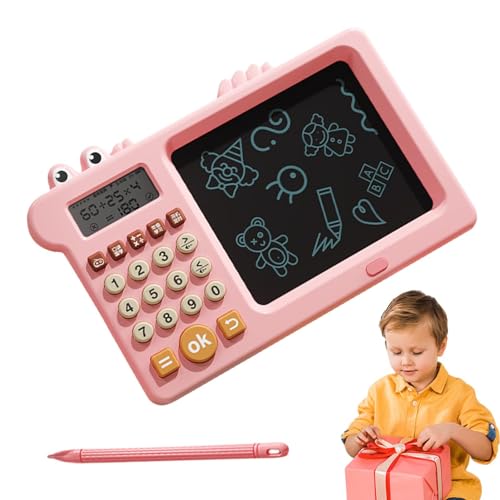 Naqqios Schreibtafel für Zeichnungen, Dinosaurier-Zeichenbrett für Vorschule, Lernaktivitäten, Taschenrechner-Tablet geeignet, Reisespielzeug für Naqqios Schreibtafel für Zeichnungen, Dinosaurier-Zeichenbrett für Vorschule, Lernaktivitäten, Taschenrechner-Tablet geeignet, Reisespielzeug für von Naqqios