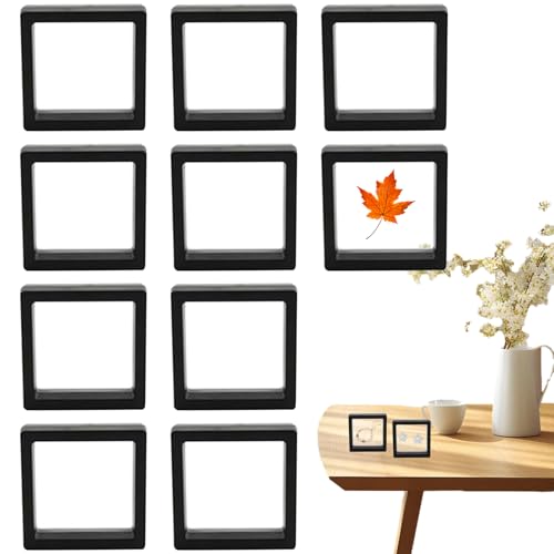 Schwimmende Schmuckvitrine 3 D – schwimmendes Display 3 D | 10 Stück schwimmende Schmuckschatulle 3 D transparent für Display, transparenter Organizer für Sammlerstücke Schwimmende Schmuckvitrine 3 D – schwimmendes Display 3 D | 10 Stück schwimmende Schmuckschatulle 3 D transparent für Display, transparenter Organizer für Sammlerstücke von Naqqios
