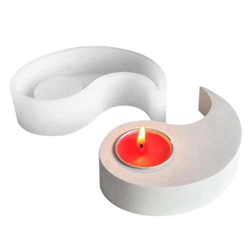 Silikonform Yin und Yang – Tai Chi Kerzenform, Epoxidharz-Formen | Yin und Yang, Zementbehälter aus Silikon, parfümiertes Handwerk, Tai Chi Bagua, kreativer Kerzenständer Silikonform Yin und Yang – Tai Chi Kerzenform, Epoxidharz-Formen | Yin und Yang, Zementbehälter aus Silikon, parfümiertes Handwerk, Tai Chi Bagua, kreativer Kerzenständer von Naqqios