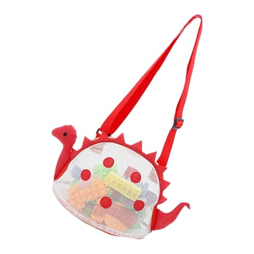 Strandspielzeugtasche – Strandtasche aus Netzstoff, Dinosaurier-Spielzeug-Taschen, Aufbewahrungstasche für Strandspielzeug, atmungsaktiv, für Strandspielzeuge Strandspielzeugtasche – Strandtasche aus Netzstoff, Dinosaurier-Spielzeug-Taschen, Aufbewahrungstasche für Strandspielzeug, atmungsaktiv, für Strandspielzeuge von Naqqios