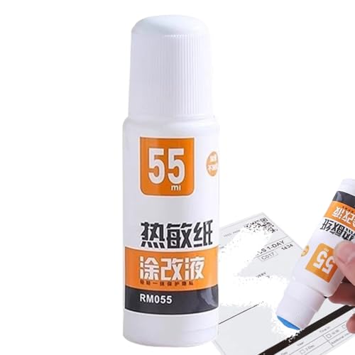 Thermo-Papierreiniger, tragbarer Tintenentferner, Thermo-Papier-Korrekturflüssigkeit, Stiftform, Thermopapier, Beseitigung von Handschriften, für , Mädchen, Teenager, Jugendliche, Frauen Thermo-Papierreiniger, tragbarer Tintenentferner, Thermo-Papier-Korrekturflüssigkeit, Stiftform, Thermopapier, Beseitigung von Handschriften, für , Mädchen, Teenager, Jugendliche, Frauen von Naqqios