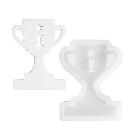 Trophäe Schokoladenform, Trophäe Silikonform | Epoxidharz Gießformen - Epoxidharz Gießform - Mehrzweck-Silikon-Tablett-Formen für Epoxidharz Schokoladenform für die Trophäe Schokoladenform, Trophäe Silikonform | Epoxidharz Gießformen - Epoxidharz Gießform - Mehrzweck-Silikon-Tablett-Formen für Epoxidharz Schokoladenform für die von Naqqios