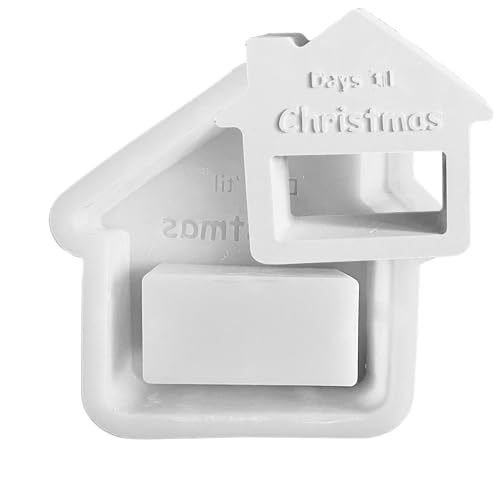 Weihnachten Advent Silikonform - Weihnachts Countdown Statue Silikonform DIY Silikon Form für Weihnachten Countdown Silikonform für Manu Countdown | Epoxidharz Form für Manu von Naqqios