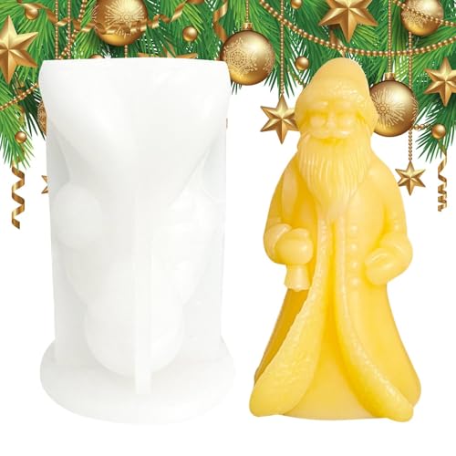 Weihnachtsmann Formen – Flexible Epoxidharz Gießform | 3D Epoxidharz Silikonformen für Winter Weihnachtsmann – Weihnachtsform Eisform Backform Weihnachtsmann Formen – Flexible Epoxidharz Gießform | 3D Epoxidharz Silikonformen für Winter Weihnachtsmann – Weihnachtsform Eisform Backform von Naqqios