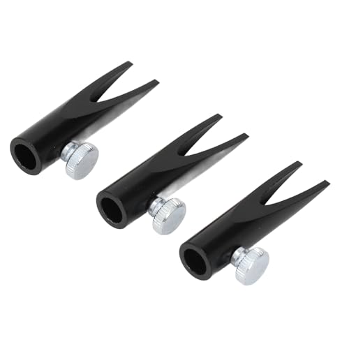 Augenbrauen-Schärfwerkzeug, Tragbarer U-förmiger Schlitz-Augenbrauenstiftspitzer aus Metall für Unterwegs (BLACK) von Naroote