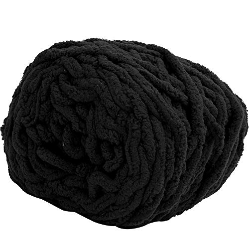 Klobiges Garn, Klobiges Garn für Handgestricktedecke Ein Einzelnes Dickes Terylen -Eisstreifen Weiche Plüsch -Strickgarn für Kissen, Haustierbett, Wohnungsbaudekoration (#7) von Naroote