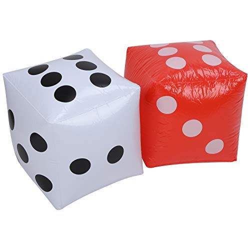 Naroote Aufblasbare Würfel, Würfelballons PVC mit Leichten Großen Würfeln für den Outdoor Naroote Aufblasbare Würfel, Würfelballons PVC mit Leichten Großen Würfeln für den Outdoor von Naroote