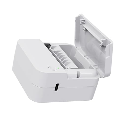 Naroote Aufkleberdrucker, Mini-Drucker, Tragbarer Drucker mit Eingebauten Lithiumbatterien, Unterstützt -Verbindung ohne Tinte, Schwarzweißdruck für Bilder, Webseiten, Text, Memos, Naroote Aufkleberdrucker, Mini-Drucker, Tragbarer Drucker mit Eingebauten Lithiumbatterien, Unterstützt -Verbindung ohne Tinte, Schwarzweißdruck für Bilder, Webseiten, Text, Memos, von Naroote