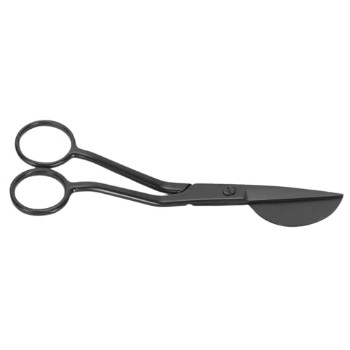 Naroote Buckbill Applique Scissors, 6 -Zoll -Plastikmango und Stickschere, um Kleidungskleidung zu Schneiden (BLACK) von Naroote