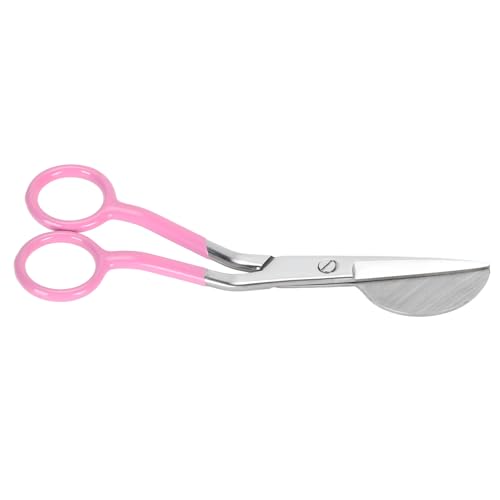 Naroote Buckbill Applique Scissors, 6 -Zoll -Plastikmango und Stickschere, um Kleidungskleidung zu Schneiden (Rosenate) von Naroote