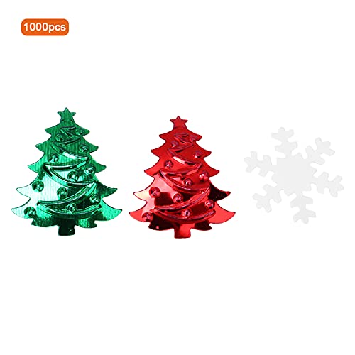 Naroote Frohe Weihnachten Konfetti, Weihnachtskonfetti für Handwerk 60g Dekoration Konfetti Zahn Weihnachtsbaum und Weiße Schneeflocken Set Weihnachten für Urlaubsdekoration Naroote Frohe Weihnachten Konfetti, Weihnachtskonfetti für Handwerk 60g Dekoration Konfetti Zahn Weihnachtsbaum und Weiße Schneeflocken Set Weihnachten für Urlaubsdekoration von Naroote