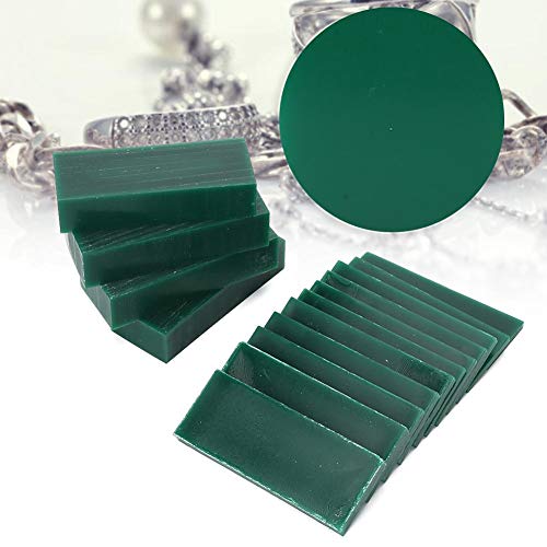 Naroote Grüner Schmuck Modellierwachs, Schmuck Handwerk 15 Stück Schmuck Schnitzwachs, Schmuck Reparaturarbeiter DIY Schmuck Enthusiasten für Schmuck Naroote Grüner Schmuck Modellierwachs, Schmuck Handwerk 15 Stück Schmuck Schnitzwachs, Schmuck Reparaturarbeiter DIY Schmuck Enthusiasten für Schmuck von Naroote