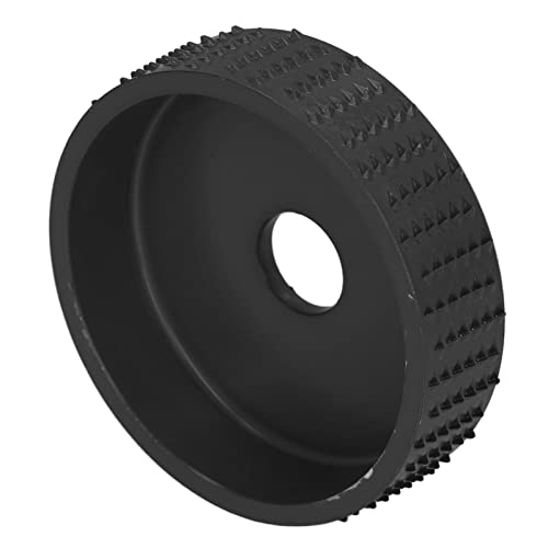 Stumpfmühle, Winkelschleifer Holzschnitzscheibe 75 Mm Wolfram Stahlschleife Formungsscheiben Holzbearbeitungswinkel Anhang Holzschnitzscheibe Zum Formen des Schnitzpolierens (BLACK) von Naroote