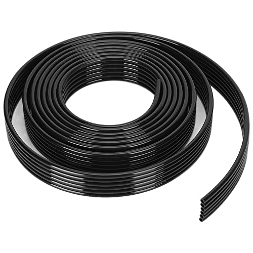 UV-Tintenschlauch, 4 mm AD Schwarz 3 mm ID Tintenschlauch Korrosionsbeständigkeit für DX4 für DX5 für DX7(6 Reihen 3m) von Naroote