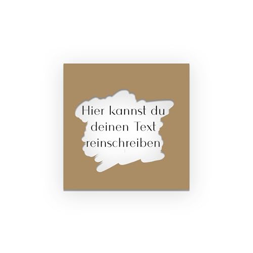 Nastami Rubbeletiketten, Gold, 4 x 4 cm, 50 Stück, Kunststoff, Quadratisch, Basteln & Scrapbooking, Indoor, Gewinnspiel, Rubbelbar von Nastami