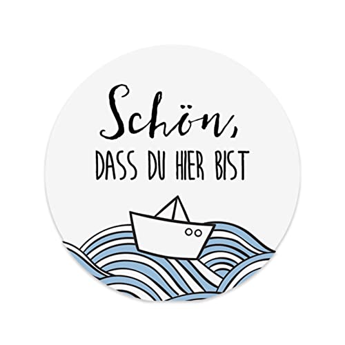 50 Sticker TAUFE Schön, dass Du hier bist Gastgeschenk Taufe Aufkleber 50 Sticker TAUFE Schön, dass Du hier bist Gastgeschenk Taufe Aufkleber von Nastami