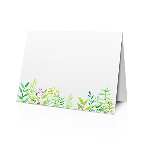 Platzkarten"Grüne Hochzeit" 50 Stück, Tischkarten, Platzkärtchen, Tischkärtchen von Nastami