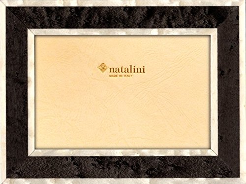 NATALINI, 101 Antracite 10X 15 cm, Bilderrahmen mit Unterstützung für Tisch, Holz, Anthrazitgrau, äußere Ausmaß 15 X 20 X 1,5 cm von Natalini