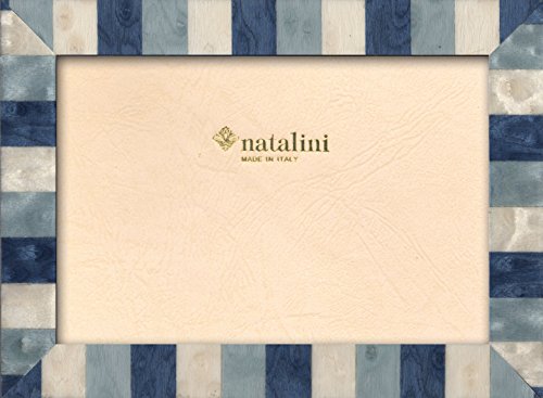 NATALINI, C BLU A B 10X 15 cm, Bilderrahmen mit Unterstützung für Tisch, Holz, Blau, äußere Ausmaß 13 X 18 X 1,5 cm NATALINI, C BLU A B 10X 15 cm, Bilderrahmen mit Unterstützung für Tisch, Holz, Blau, äußere Ausmaß 13 X 18 X 1,5 cm von Natalini