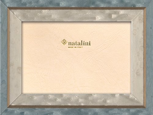 NATALINI, Doro AZZURROBIANCO 13X 18 cm, Bilderrahmen mit Unterstützung für Tisch, Holz, Hell-blau, äußere Ausmaß 18 X 23 X 1,5 cm NATALINI, Doro AZZURROBIANCO 13X 18 cm, Bilderrahmen mit Unterstützung für Tisch, Holz, Hell-blau, äußere Ausmaß 18 X 23 X 1,5 cm von Natalini