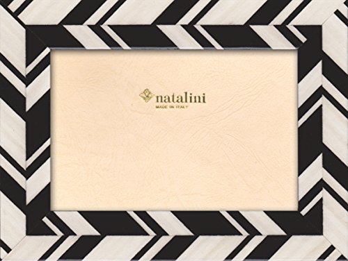 NATALINI, J-Louis NEROBIANCO 10X 15 cm, Bilderrahmen mit Unterstützung für Tisch, Holz, Schwarz, äußere Ausmaß 15 X 20 X 1,5 cm NATALINI, J-Louis NEROBIANCO 10X 15 cm, Bilderrahmen mit Unterstützung für Tisch, Holz, Schwarz, äußere Ausmaß 15 X 20 X 1,5 cm von Natalini