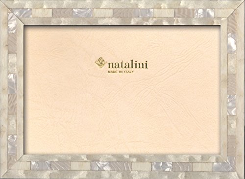 Natalini , Q H 20 BIANCO 10X15, Bilderrahmen, Holz, Weiß, Außenmaße 13 X 18 X 1,5 von Natalini