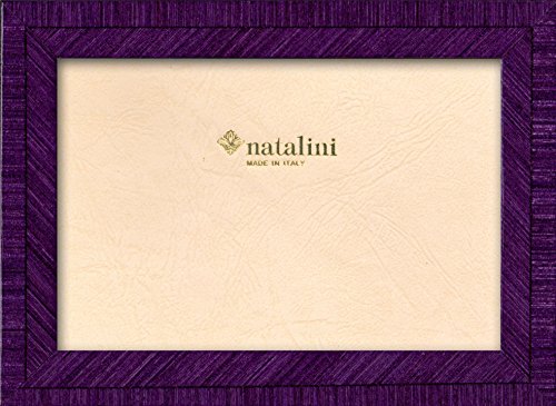 Natalini Biante Viola 13 x 18 Bilderrahmen, Holz/Glas violett 21 x 16 x 1,5 cm von Natalini