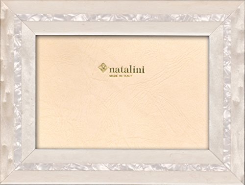 Natalini MPB 30 Bianco 13 x 18 Bilderrahmen, Holz/Glas Weiß, Holz, weiß, 23,5x18,5x1,5 cm von Natalini