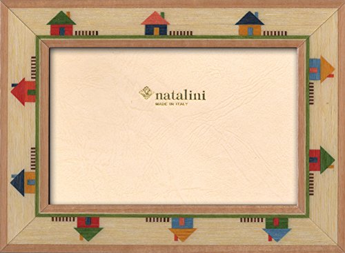 NATALINI Maison 10X15 Bilderrahmen mit Unterstützung für Tisch, Tulipwood, natürliches Holz, 10 X 15 X 1,5 von Natalini