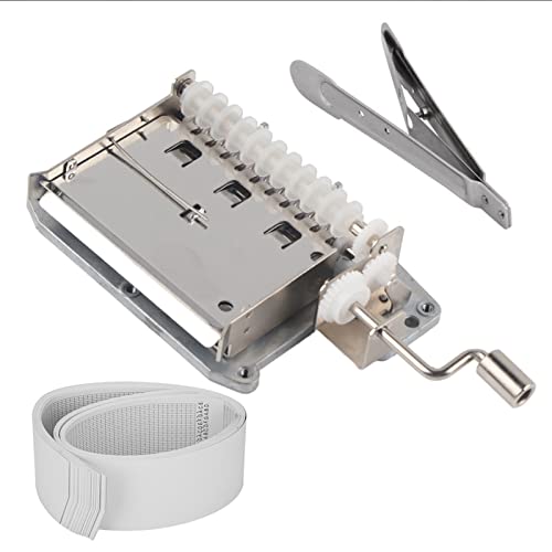 Natudeco 30 Noten Handkurbel Spieluhr DIY Mechanische Spieluhr Kit Leere Streifen Bänder Bewegung Locher Für DIY Ihre Songs Natudeco 30 Noten Handkurbel Spieluhr DIY Mechanische Spieluhr Kit Leere Streifen Bänder Bewegung Locher Für DIY Ihre Songs von Natudeco