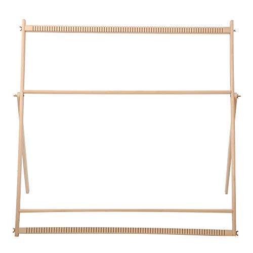 Natudeco Holzwebstuhl Decke Webstuhl Holzwebstuhl Verstellbare Halterung Tapisserie Wollstrickwerkzeug Handstrickwebstuhl Für Kinder Erwachsene Natudeco Holzwebstuhl Decke Webstuhl Holzwebstuhl Verstellbare Halterung Tapisserie Wollstrickwerkzeug Handstrickwebstuhl Für Kinder Erwachsene von Natudeco