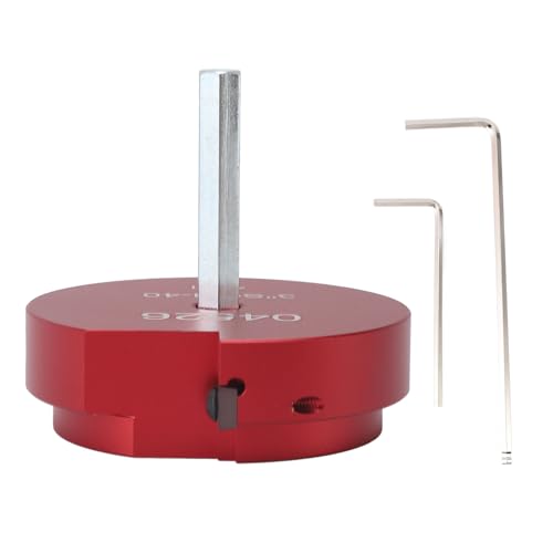 Natudeco PVC-Rohr-Reibahle-Set, Aluminiumlegierung, Rohrverschraubungs-Reibahle, PVC-Verschraubungs-Steckschlüssel-Sparer, Steckschlüssel-Reibahle-Set für Wasserleitungen, (3 in) von Natudeco