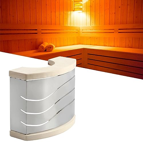 Natudeco Sauna-Lampenschirm, Lampenabdeckung, Dampfbad, Sauna-Zubehör, Schatten, Sauna-Deckenlampenschirm, hochtemperaturbeständig, Sauna-Zubehör, Ersatz-Lampenschirm von Natudeco