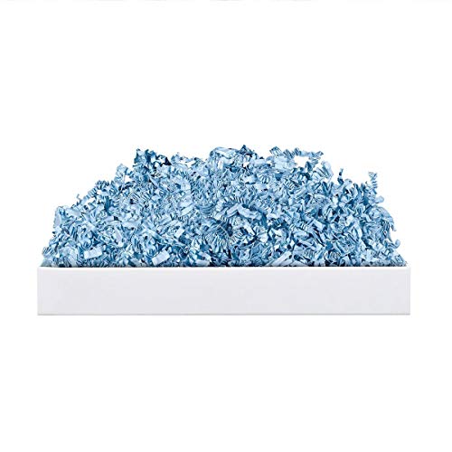 SizzlePak Sky blue, hellblaues Füllmaterial und Polsterpapier, Geschenk-Verpackungen, Deko, Geburtstag, Weihnachten - 1 kg von Natürlich verpacken