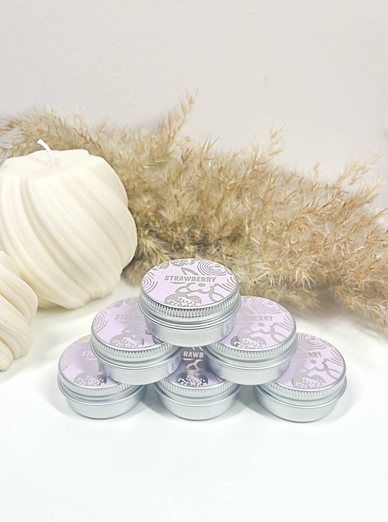 Lippen Balsam, Erdbeere, Mit Sheabutter Und Jojoba, 12G von NatuerlichDufte