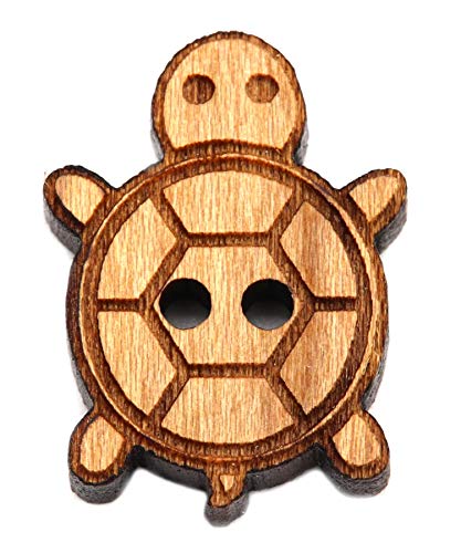 NaturSchatulle Holzknöpfe Motiv Schildkröte | 5 Stück Kirsche 2 Loch Knöpfe Holz DIY Basteln Nähen Schmuckherstellung Annähen Kinderknöpfe NaturSchatulle Holzknöpfe Motiv Schildkröte | 5 Stück Kirsche 2 Loch Knöpfe Holz DIY Basteln Nähen Schmuckherstellung Annähen Kinderknöpfe von NaturSchatulle