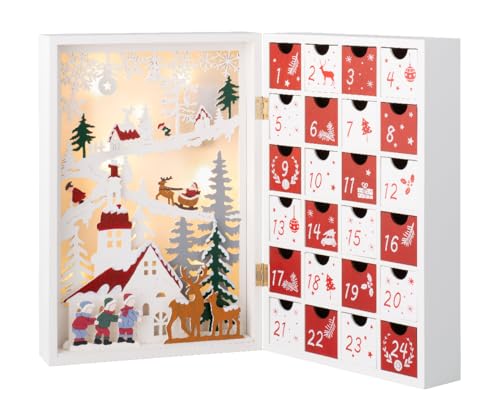 Adventskalender zum selber befüllen bestücken DIY Holz bunt Damen Frauen 2025 Kinder große Fächer Adventskalender zum selber befüllen bestücken DIY Holz bunt Damen Frauen 2025 Kinder große Fächer von Natura Balance